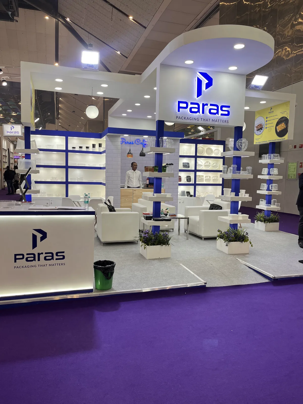 Paras booth at Mithai Expo