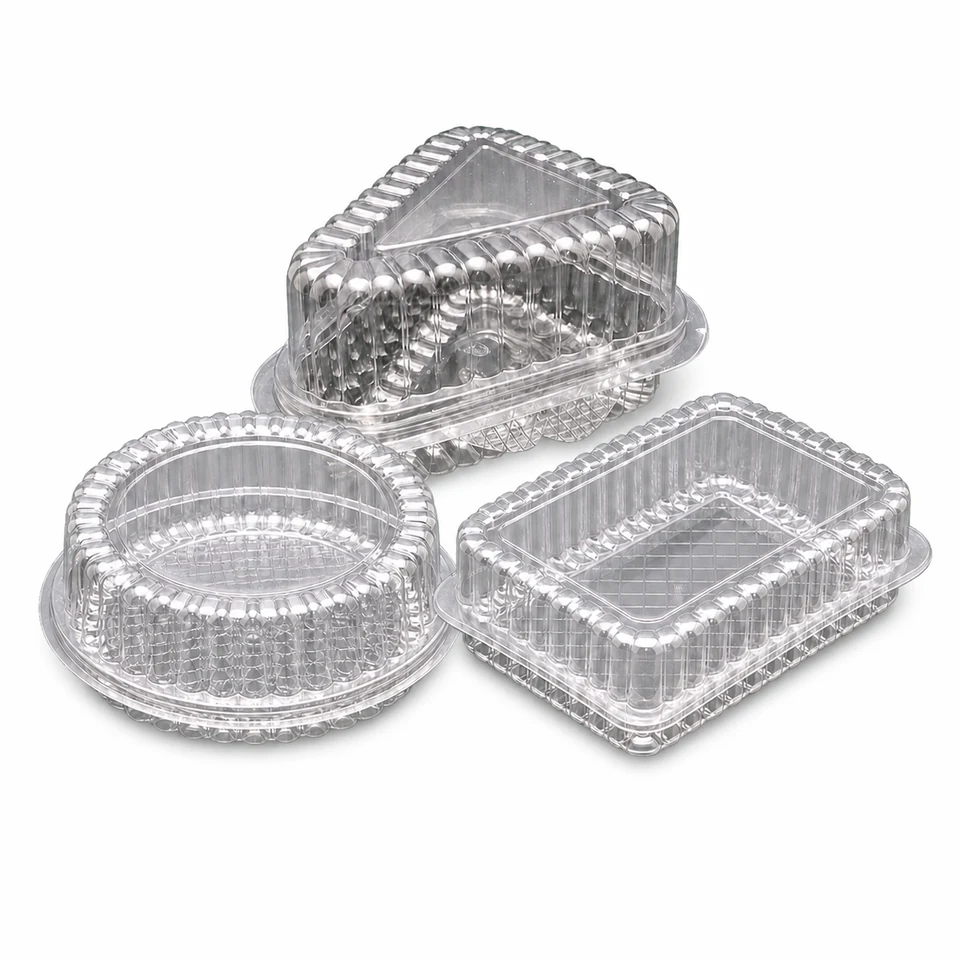 Paras clear PET trays and platters