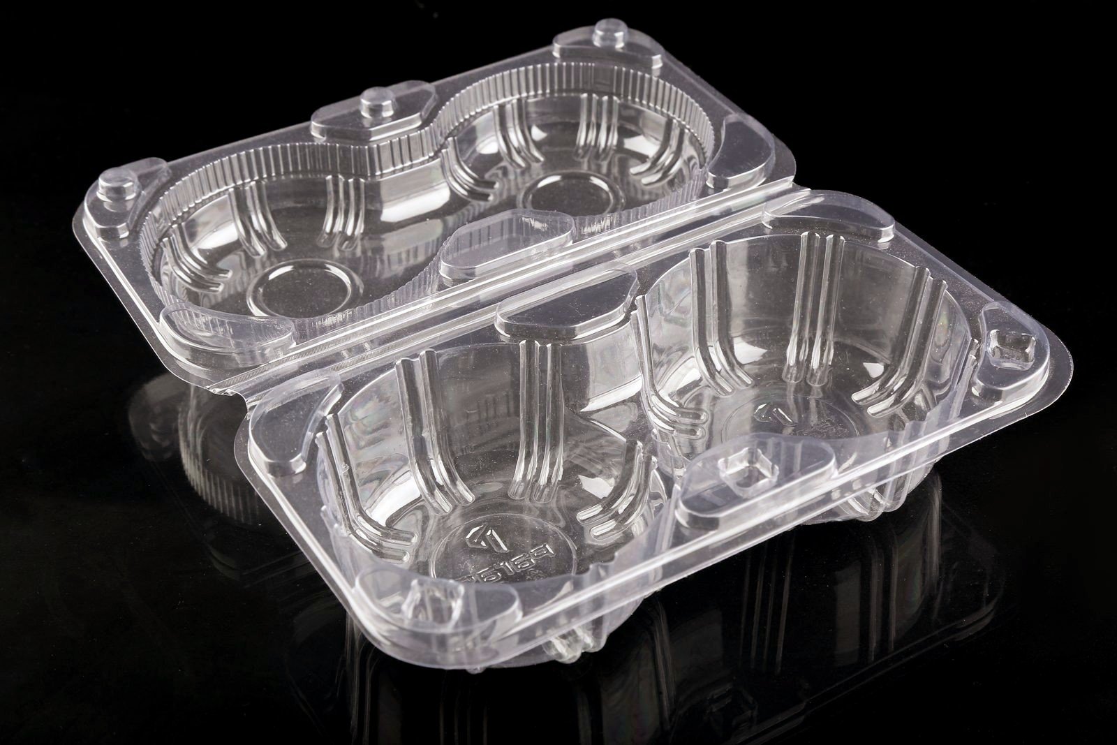 Selección de envases alimentarios transparentes Paras