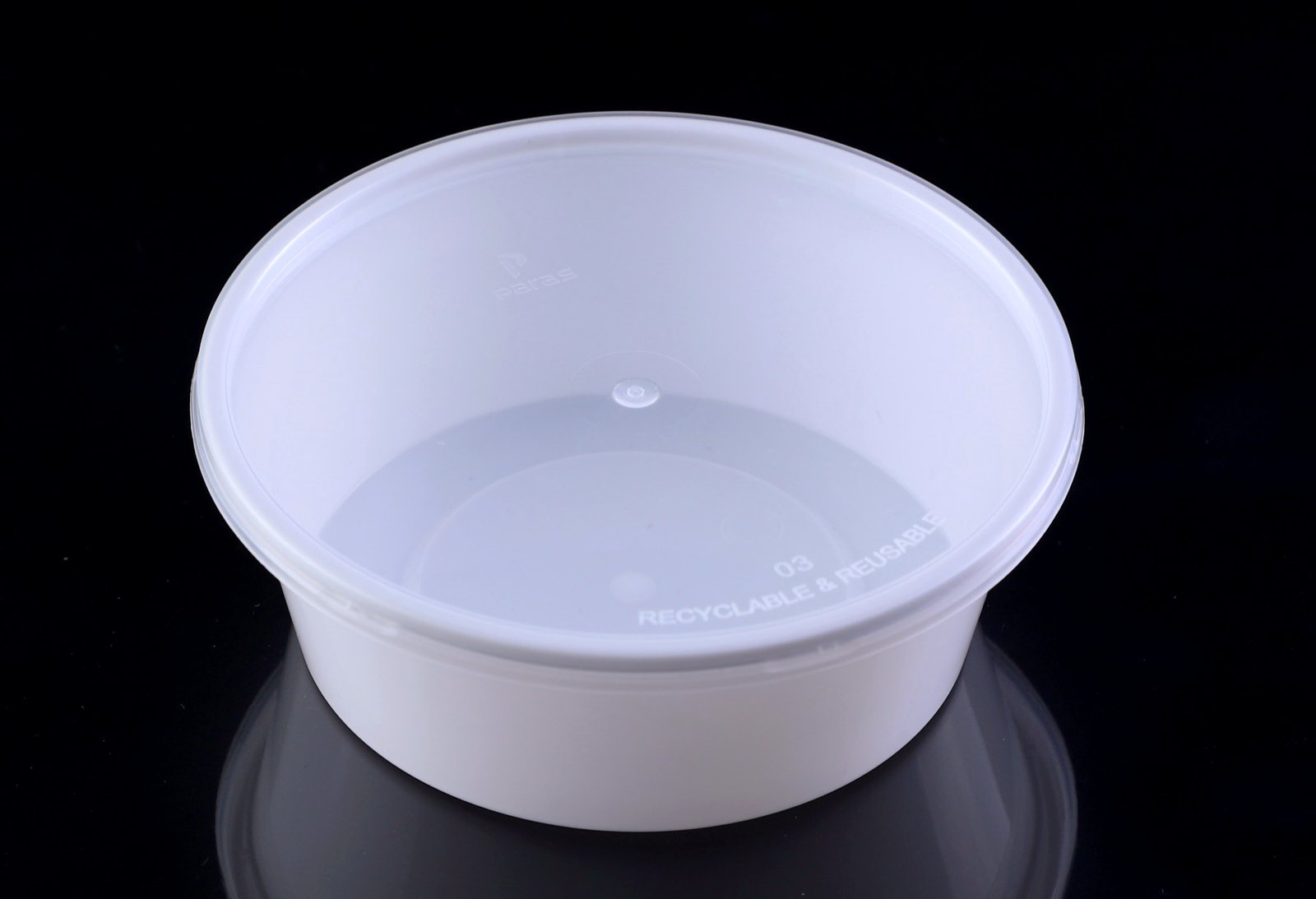Tamper Round Container - 300 ML - product photograph