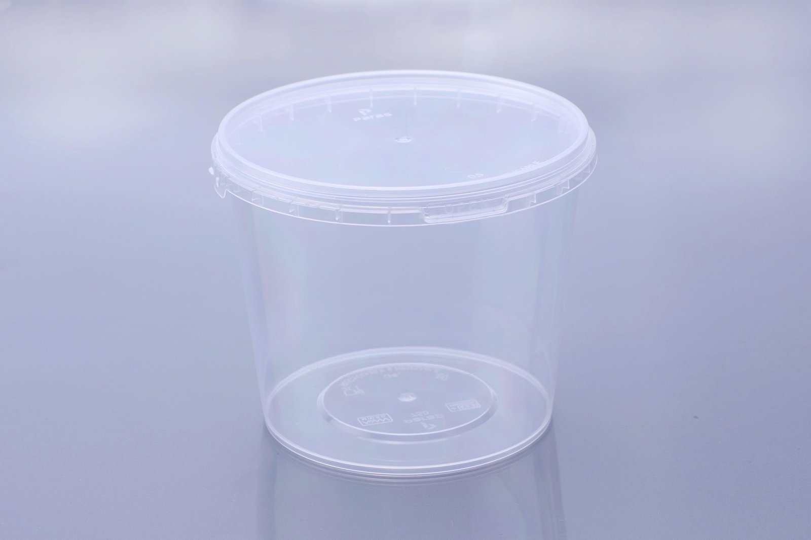 Tamper Round Container - 750 ML - product photograph