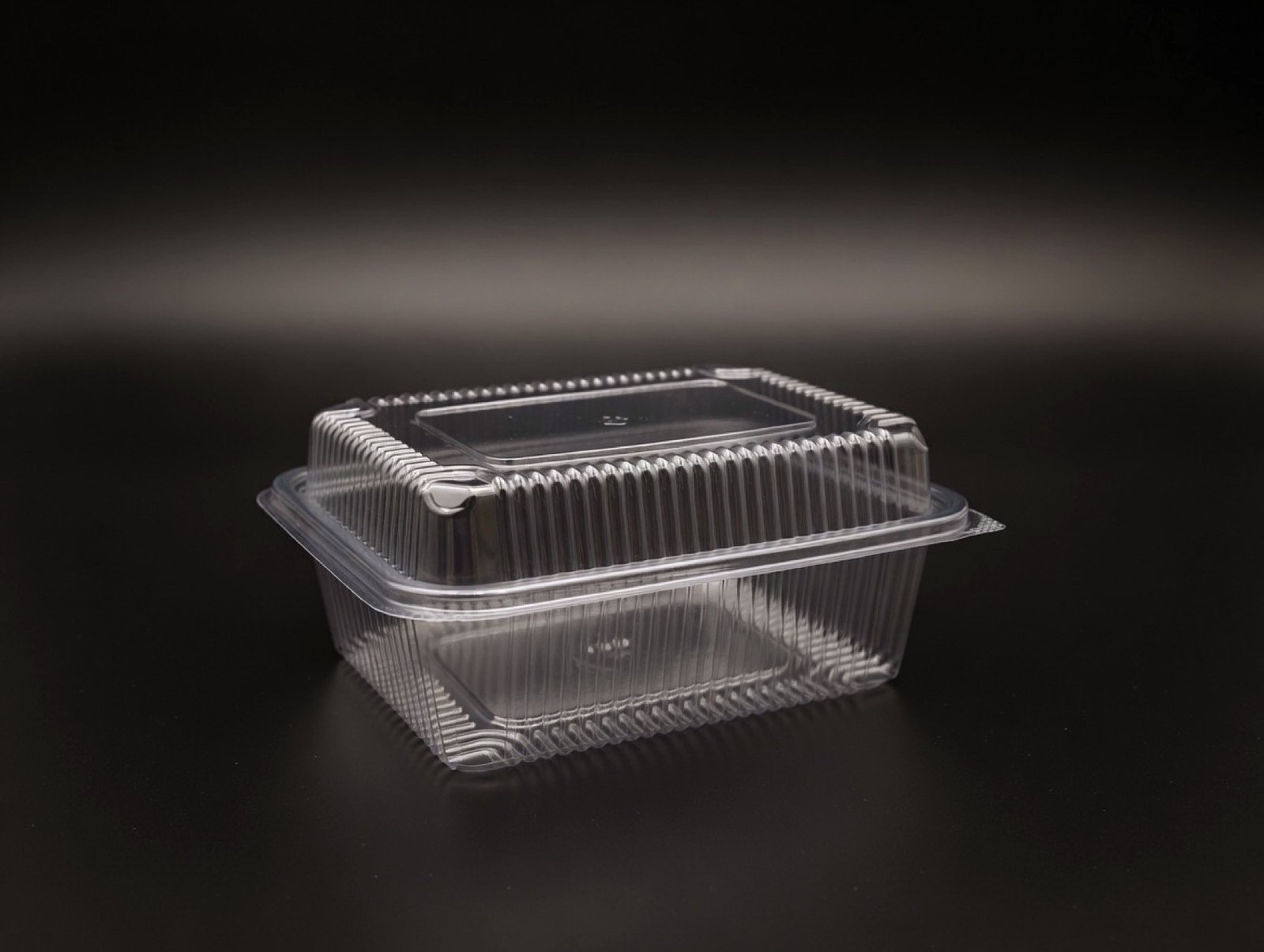 PET Hinge Box - 2000 ML / 67 OZ - product photograph