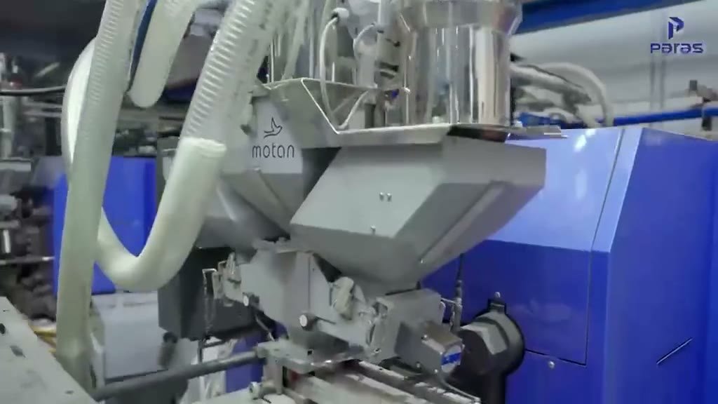 Automated packaging production equipment at Paras