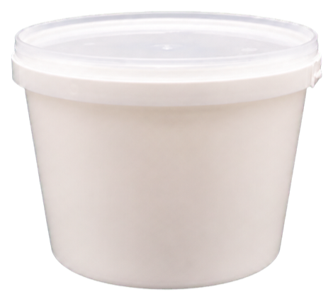 Leak-proof round container