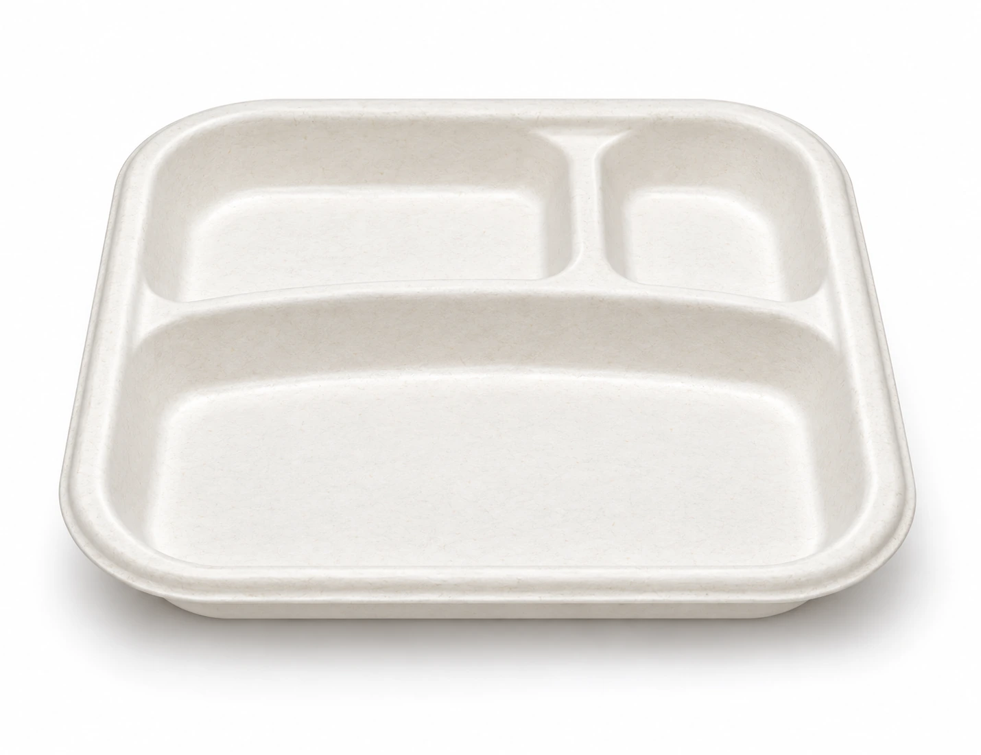 10" Kare 3 bölmeli Pav Bhaji