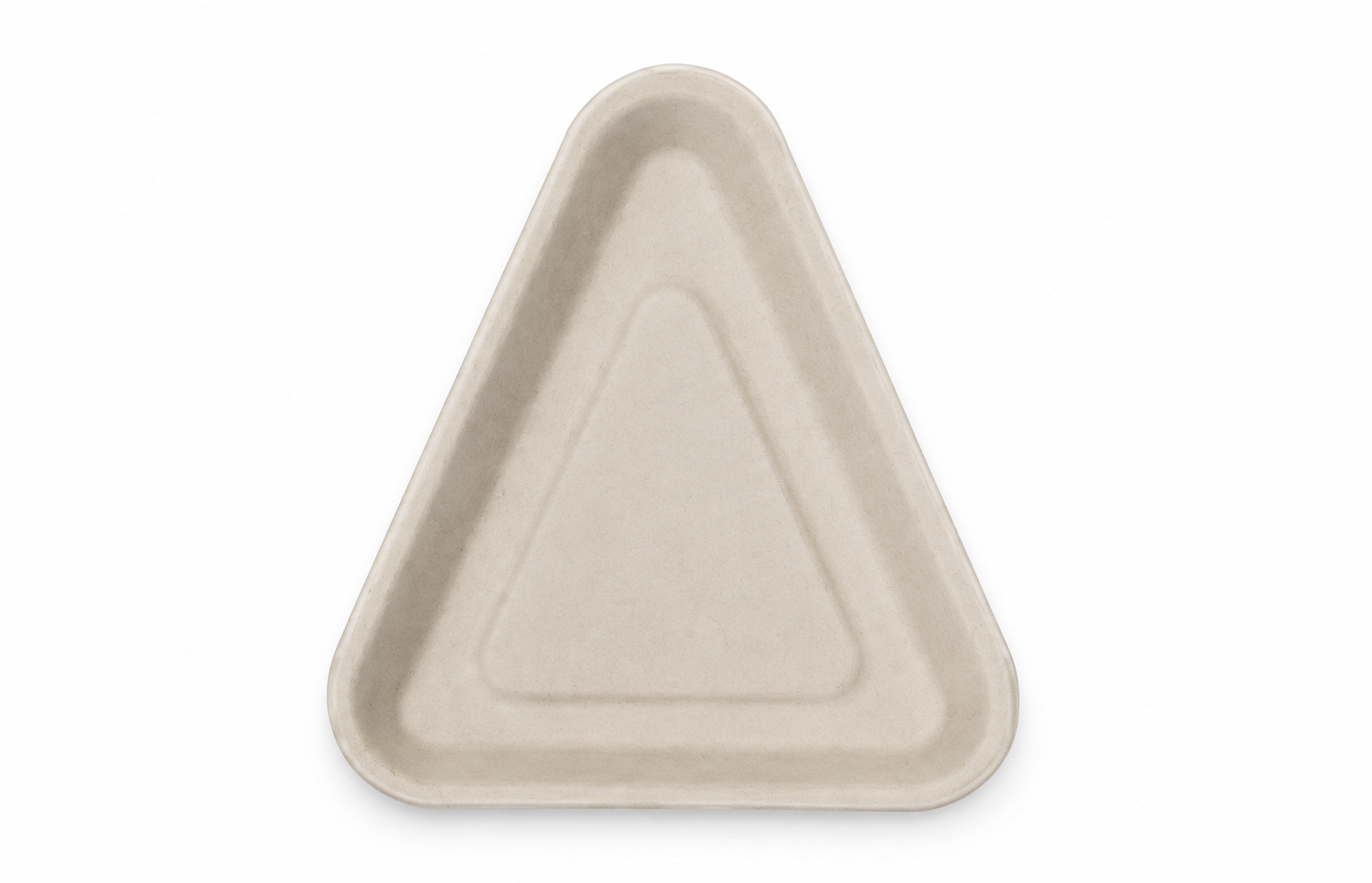 Illustrative view 1 of Snacks Triangular Plate