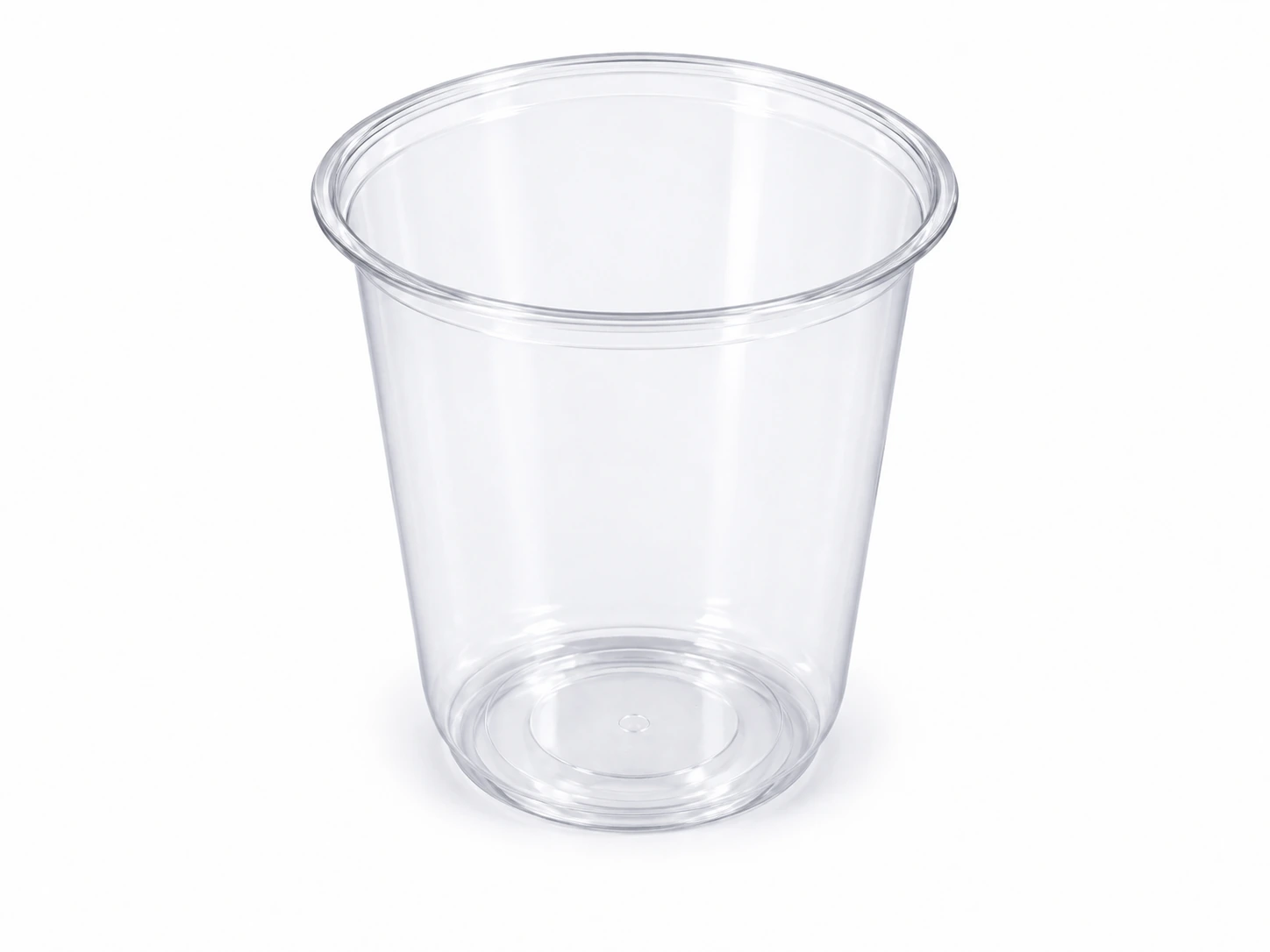 Vaso PET liso 12 oz forma de U - 350 ml/ 12 oz