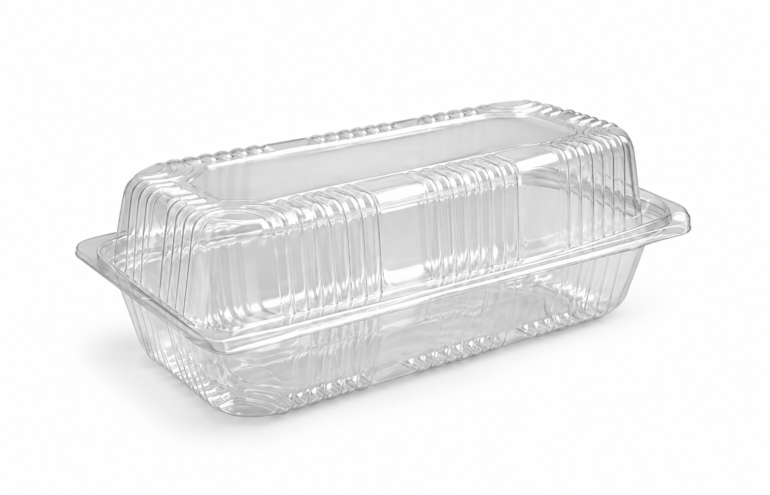 PET Hinge Cake Box - 7" product illustration