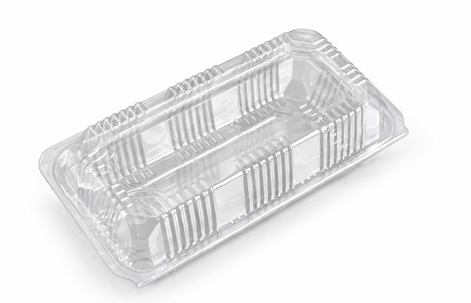 PET Hinge Cake Box - 9" product illustration