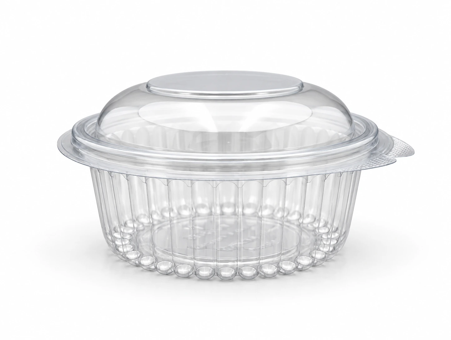 Round Hinge Box 20 OZ Dome Lid - 600 ML / 20 0Z product illustration