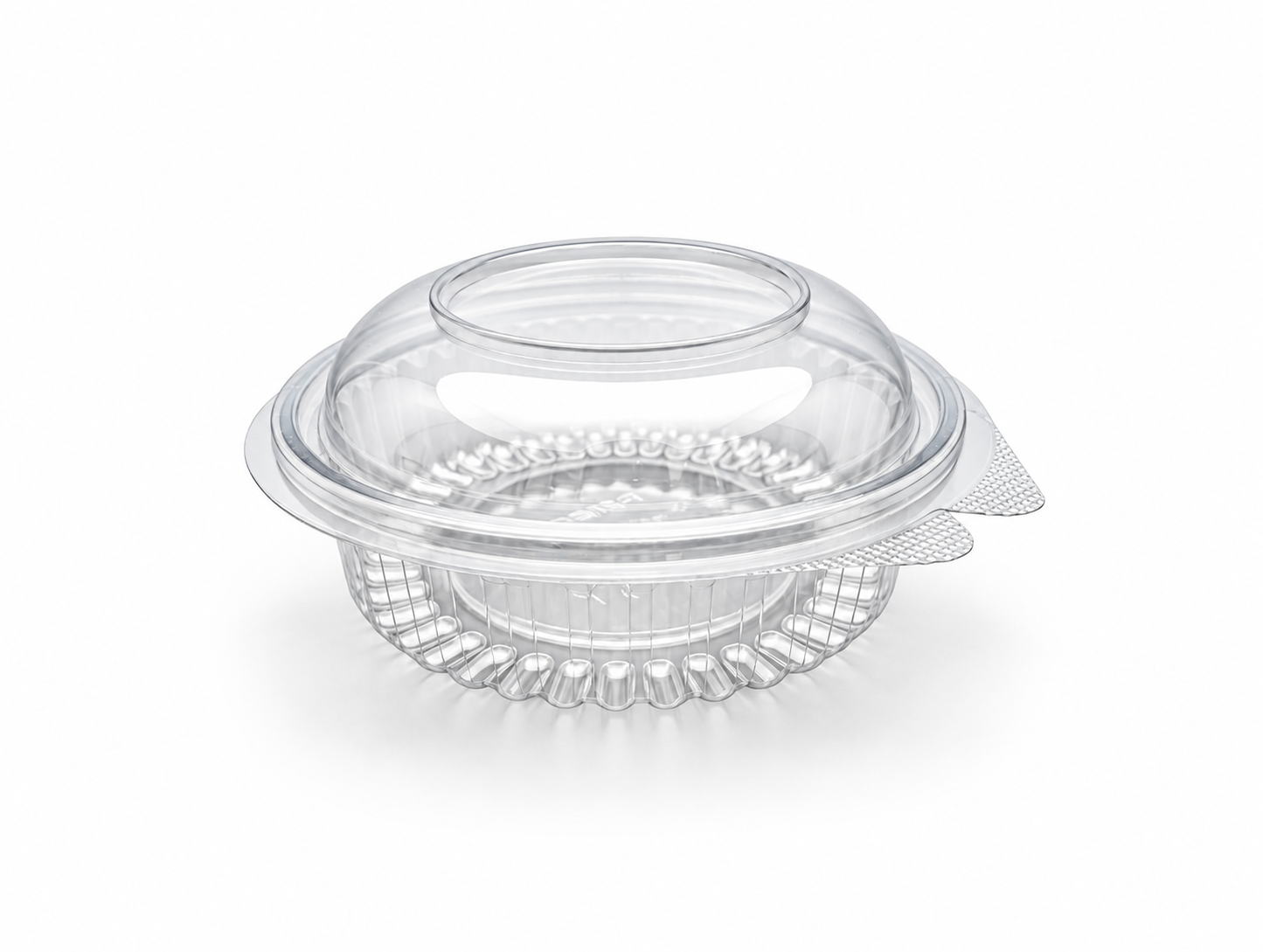 Round Hinge Box 24 OZ Dome Lid - 750 ML / 25 OZ product illustration