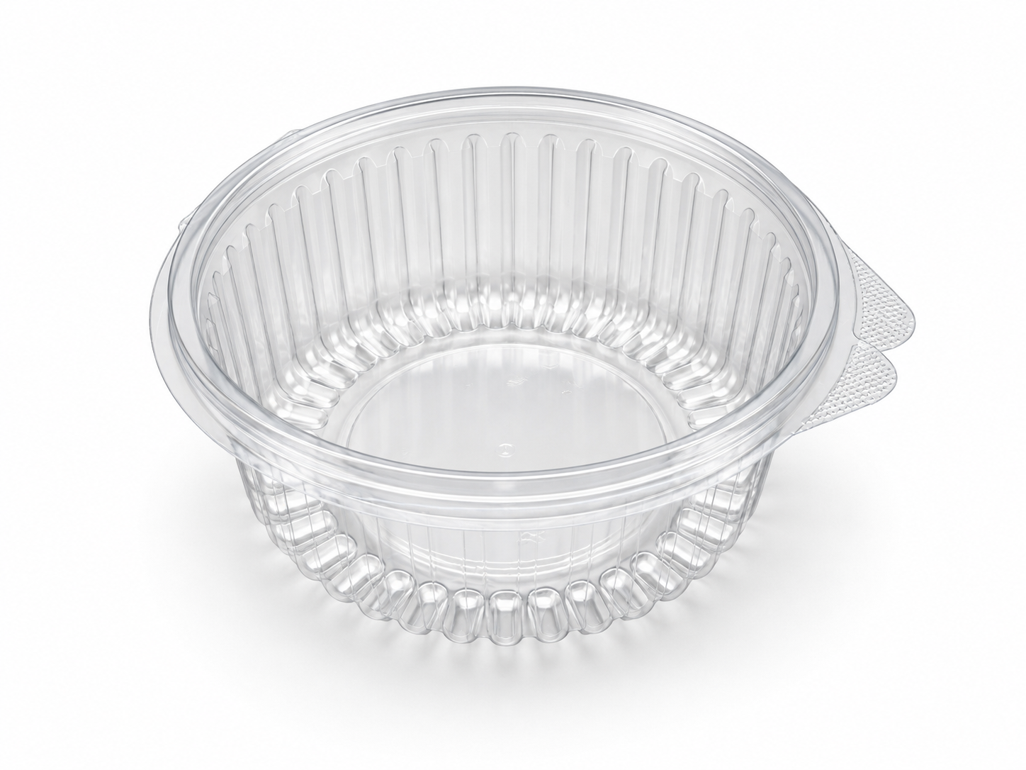 Round Hinge Box 32 OZ Flat Lid - 1000 ML / 33 OZ product illustration