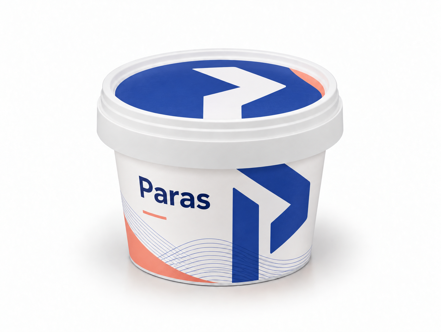 Envase IML redondo - 100 ml con tapa: Concepto de diseño Paras