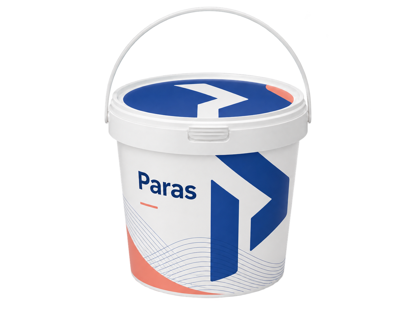 Envase IML redondo - 1000 ml con tapa y asa: Concepto de diseño Paras