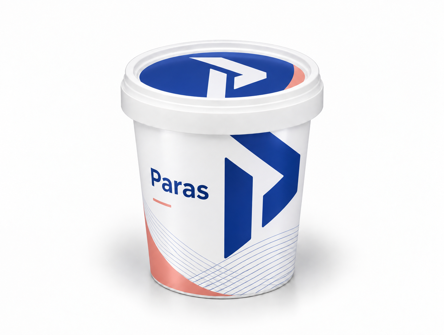 Envase IML redondo - 115 ml con tapa: Concepto de diseño Paras
