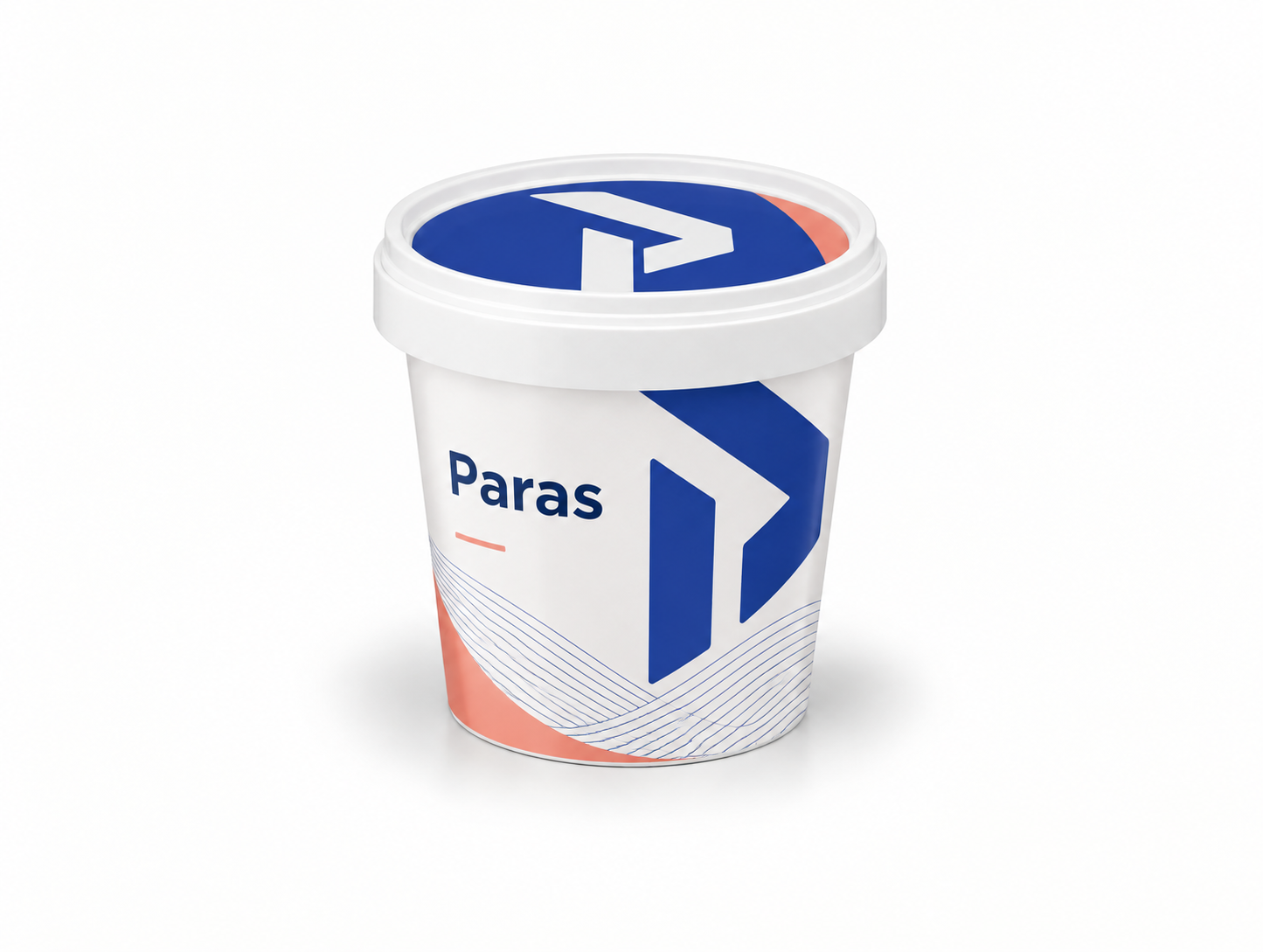 Envase IML redondo - 125 ml con tapa: Concepto de diseño Paras