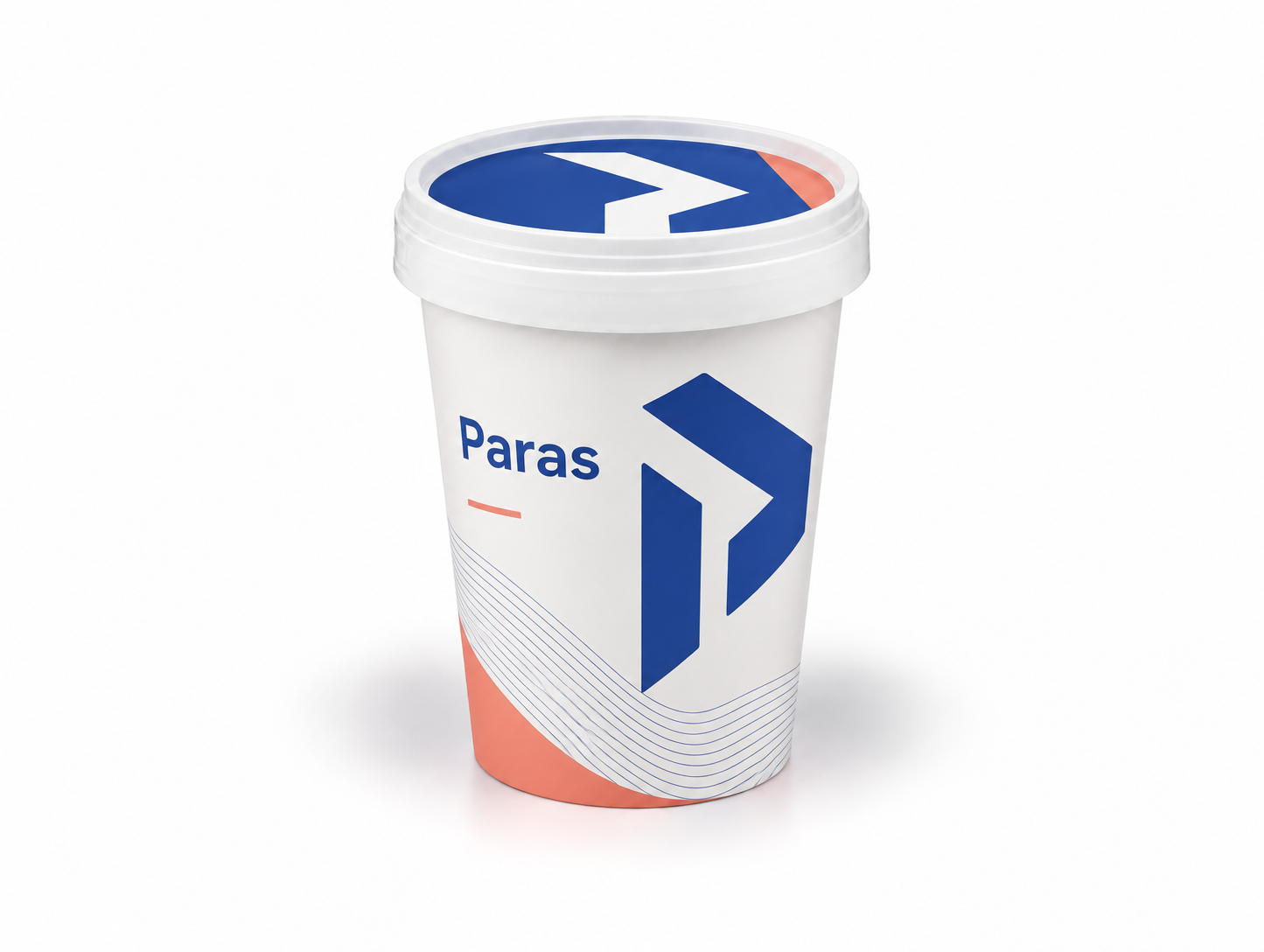 Envase IML redondo - 500 ml con tapa: Concepto de diseño Paras