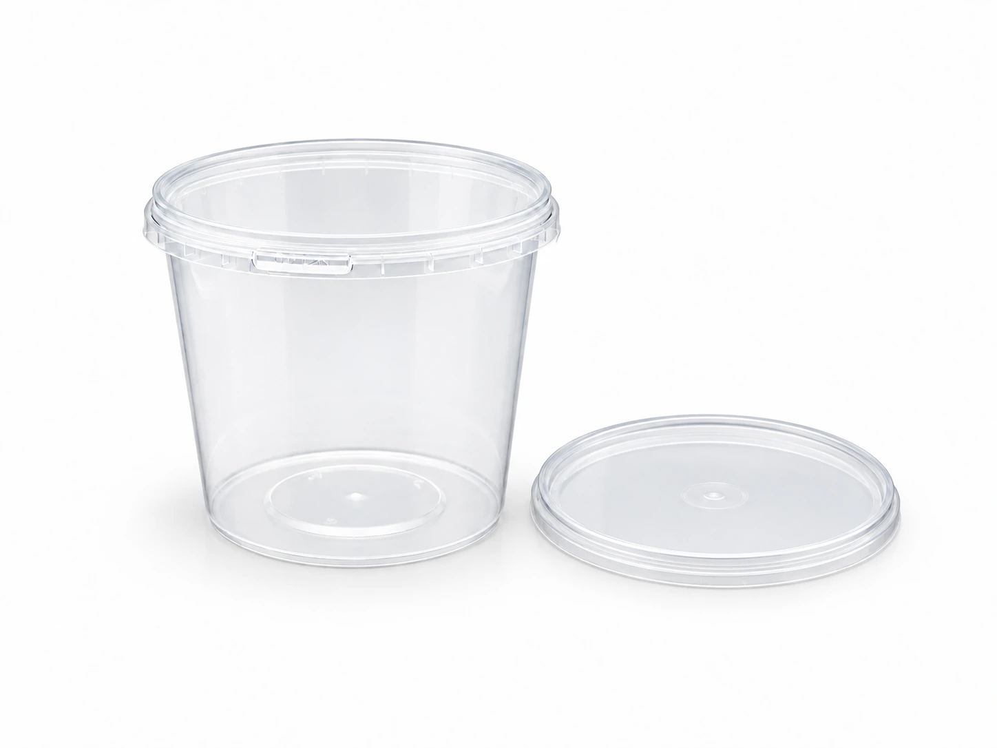 Güvenlik Kilitli Yuvarlak Kap - 750 ml