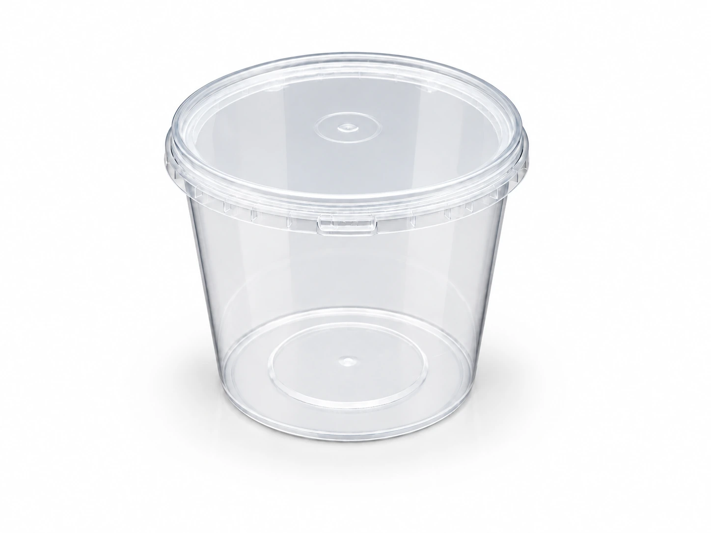 Güvenlik Kilitli Yuvarlak Kap - 750 ml