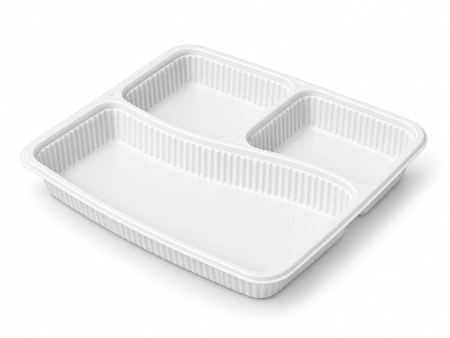Caja para comidas - 3 compartimentos