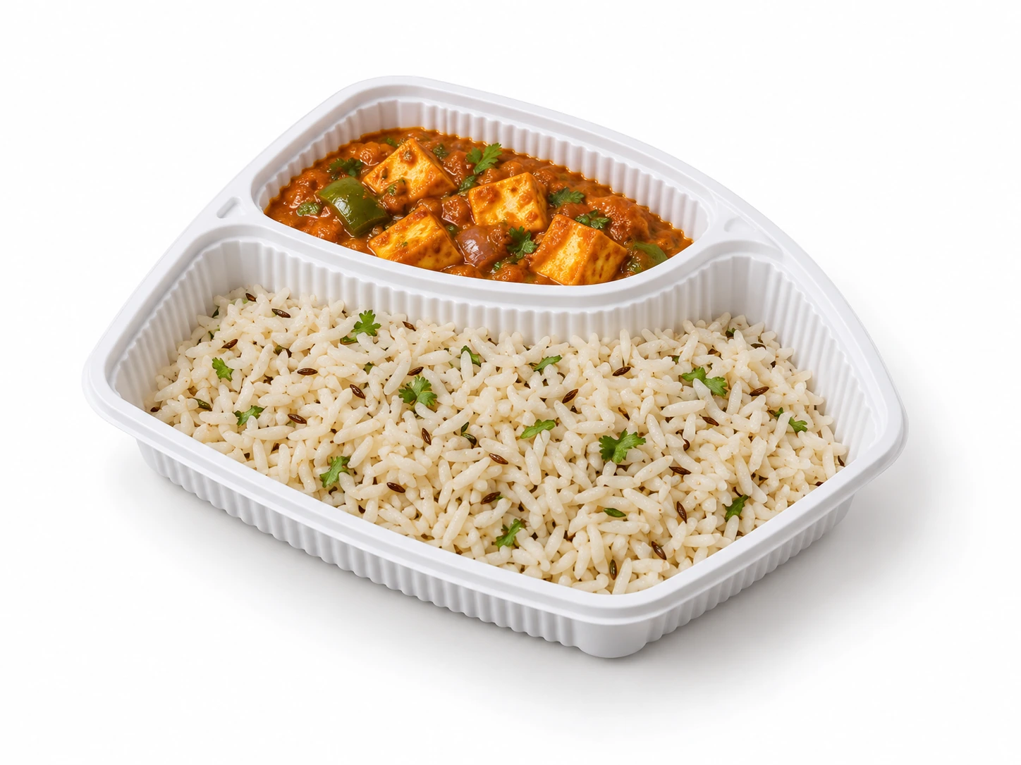 Illustrative product view of Platter - 2 CP White/Black/Red