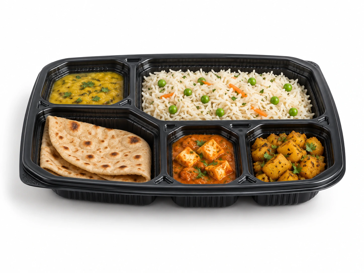 Illustrative product view of Platter 5 CP Mini - Black/Transparent
