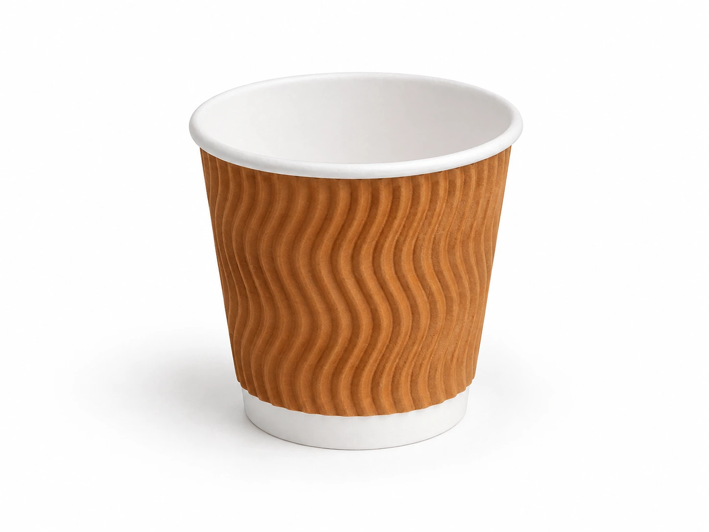 Ripple Paper Cup - 130 ML (5 OZ), front view