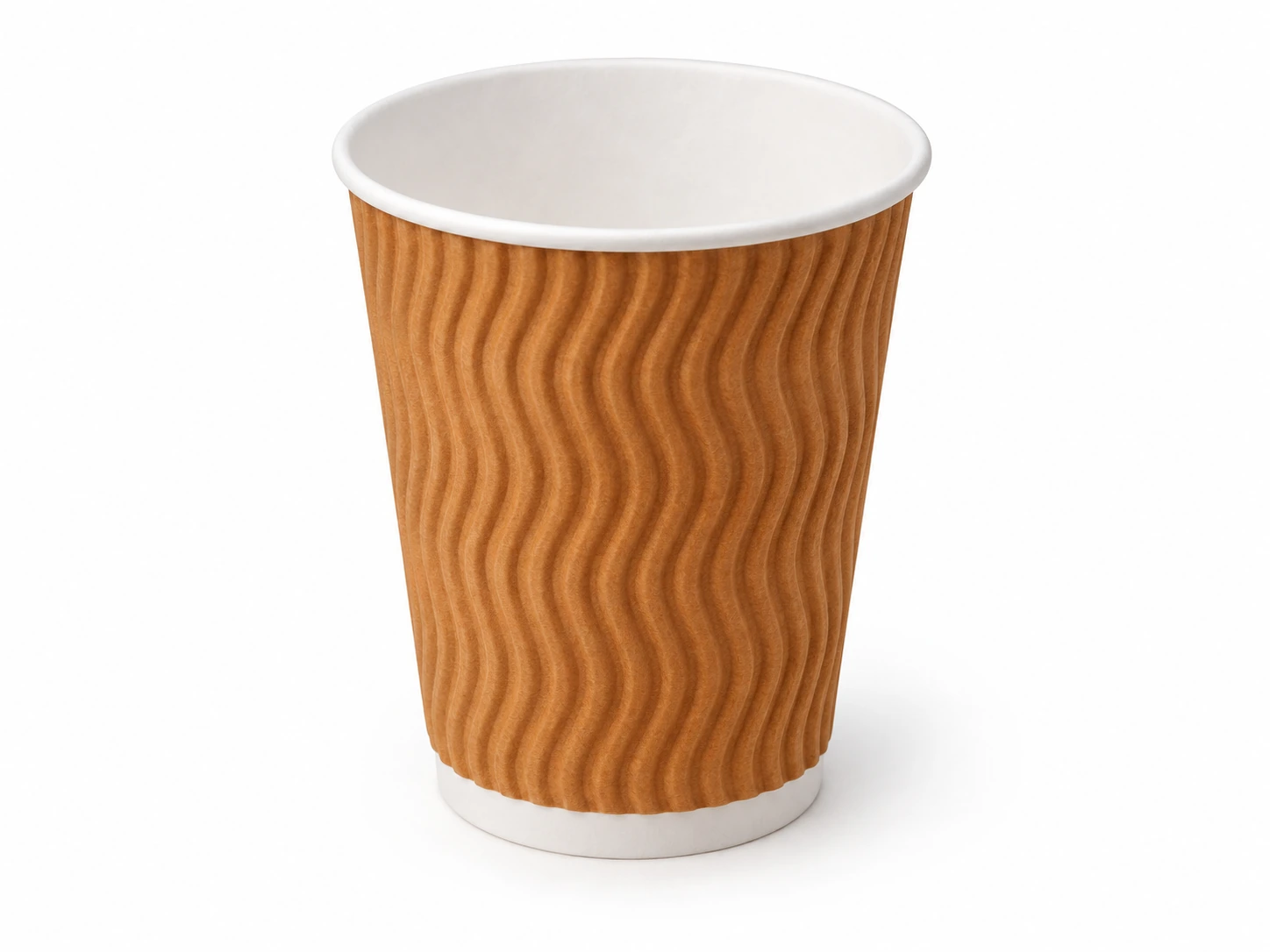 Ripple Paper Cup - 250 ML (8 OZ), front view
