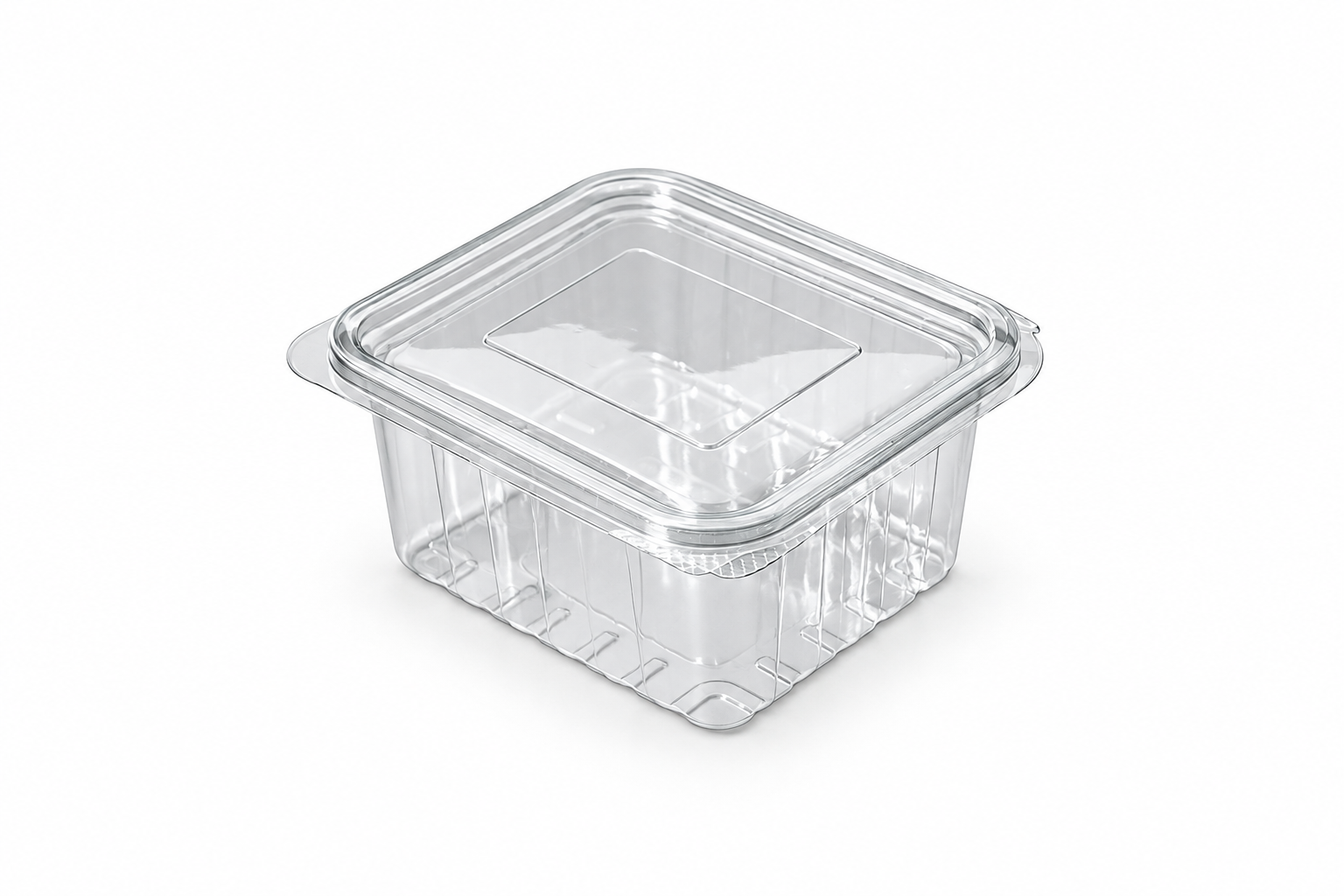 PET Hinge Box - 500 ML / 16 OZ product illustration
