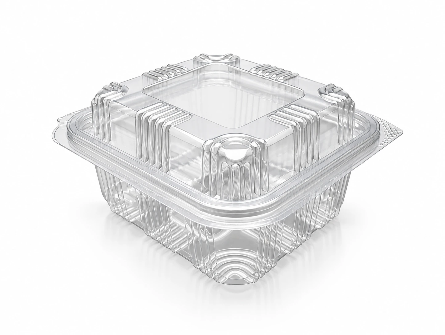 PET Hinge Hi Lid - 375 ML / 12 OZ product illustration