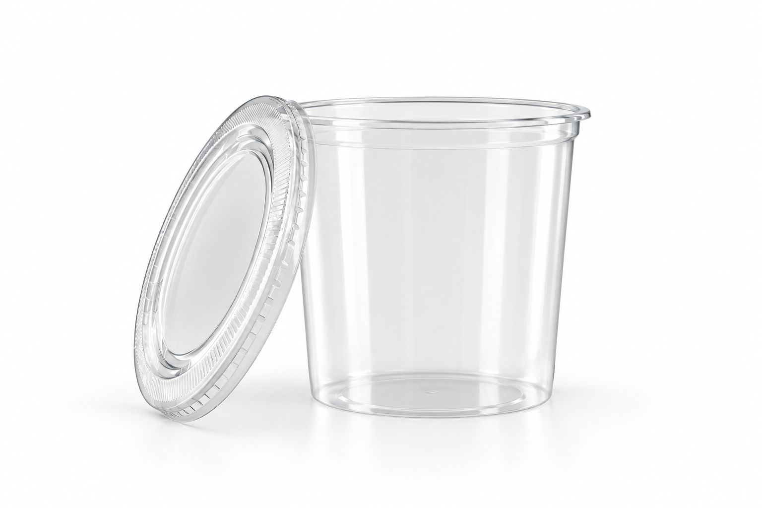 PET Round Container - 1000 ML / 33 OZ product illustration