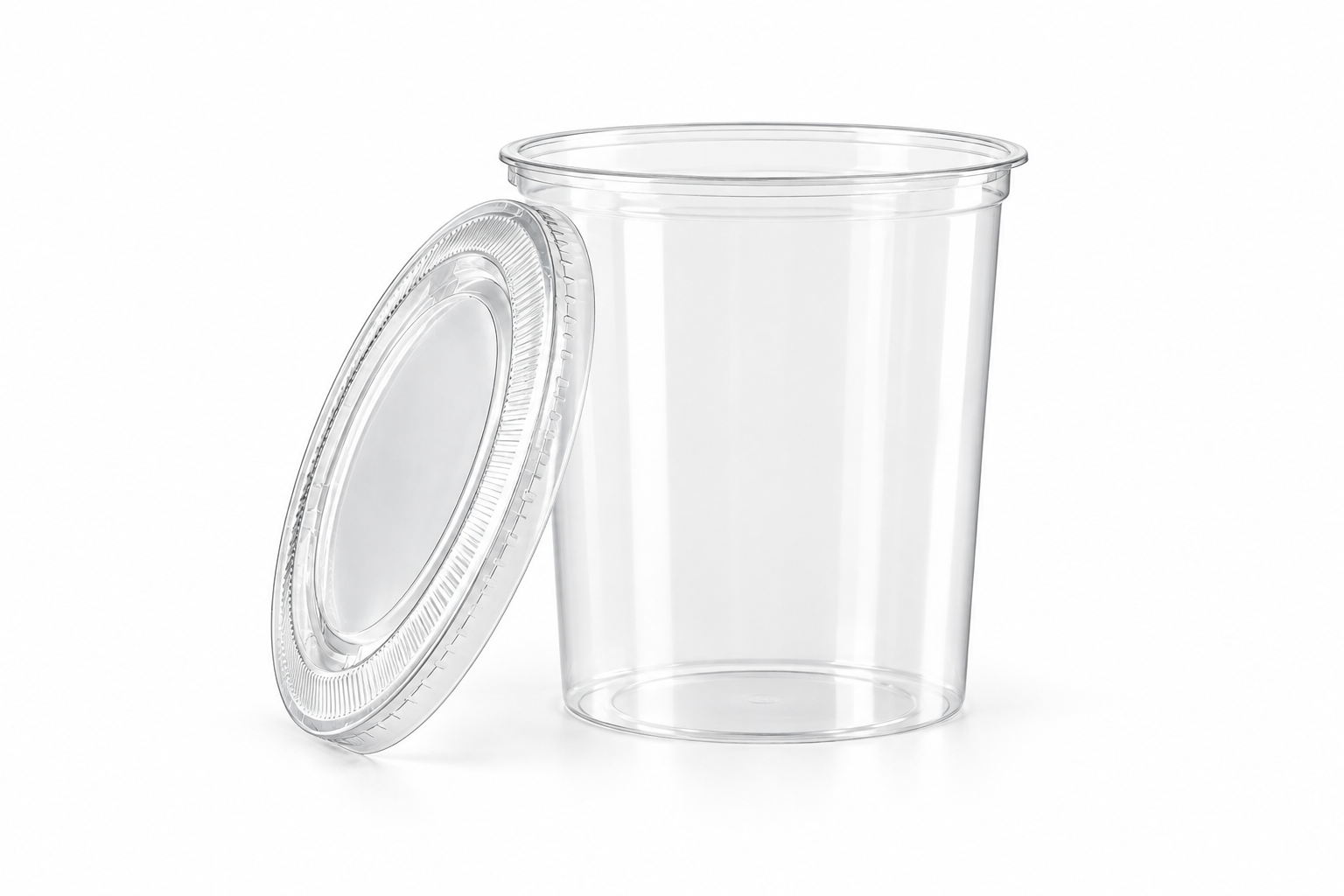PET Round Container - 1200 ML / 40 OZ product illustration