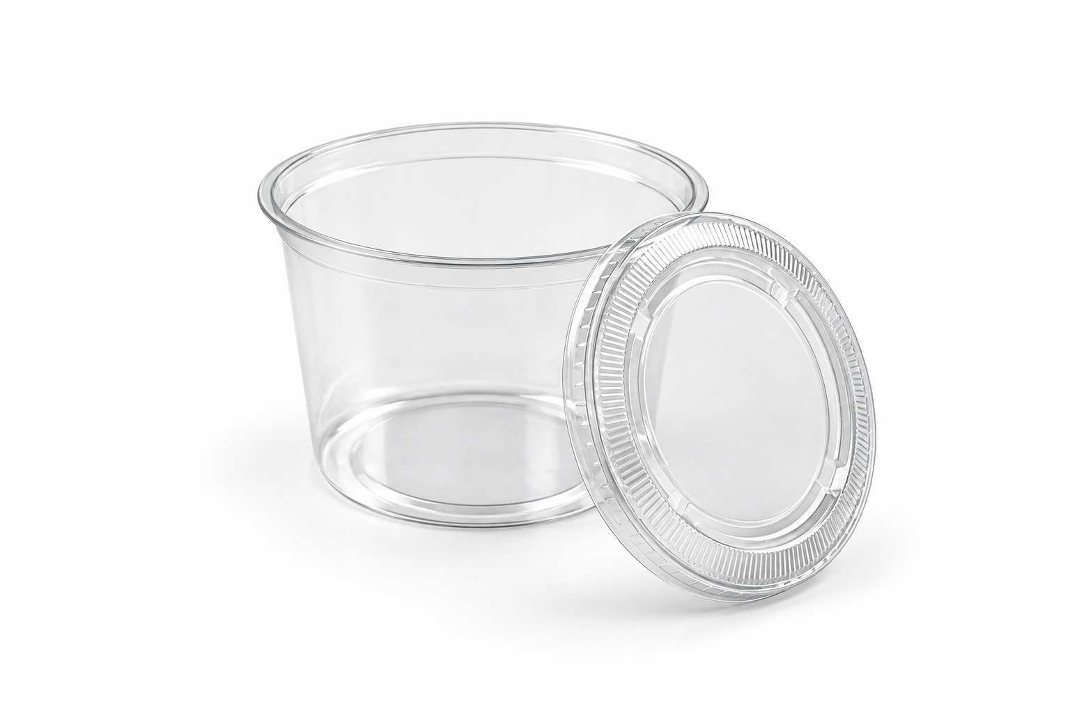 PET Round Container - 500 ML / 16 OZ product illustration