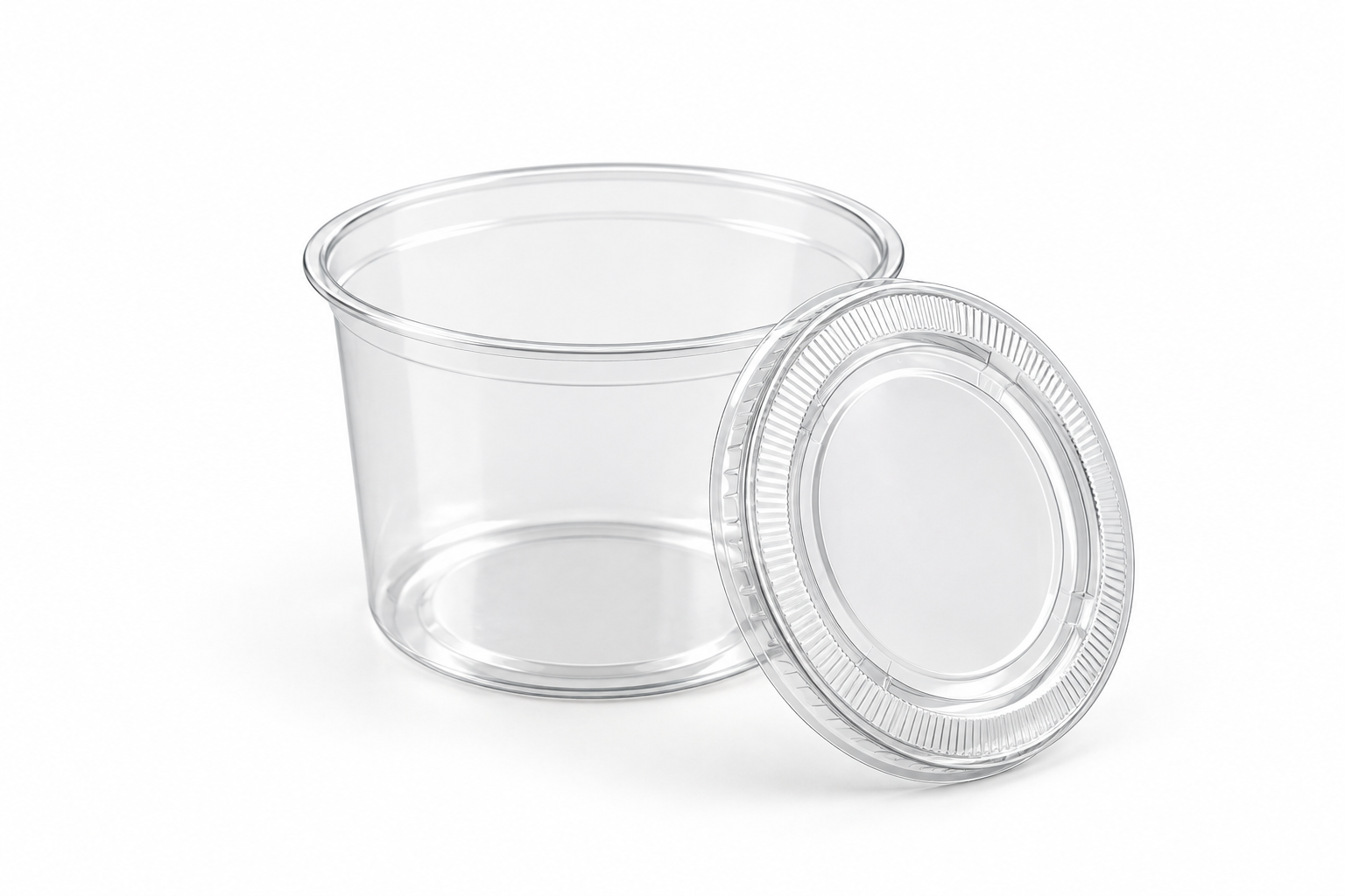 PET Round Container - 600 ML / 20 0Z product illustration