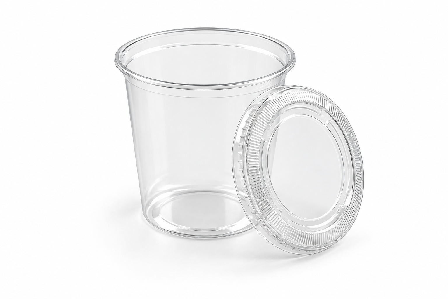 PET Round Container - 750 ML / 25 OZ product illustration