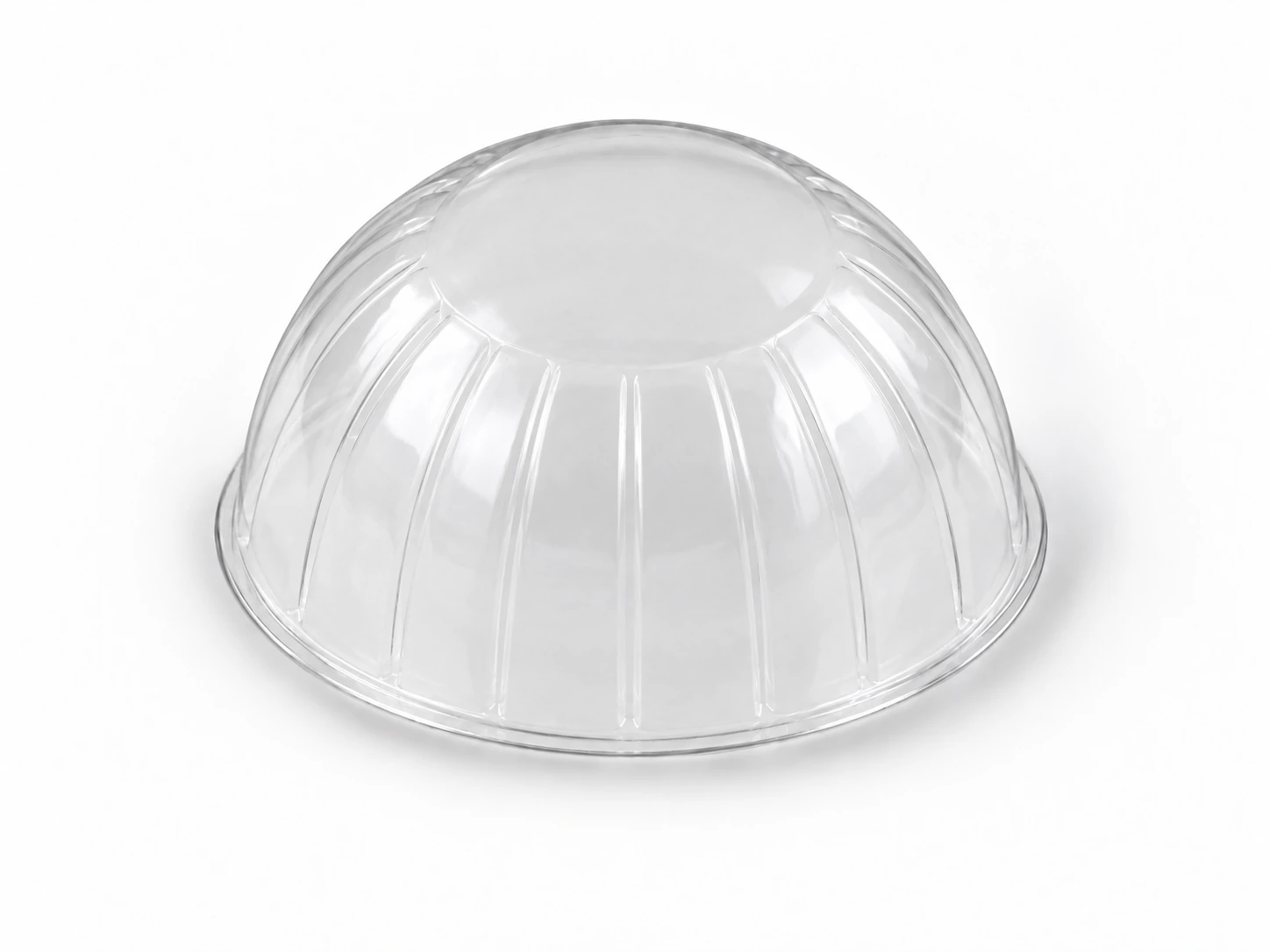 Illustrative three-quarter view of 80 DIA Dome Lid Rib