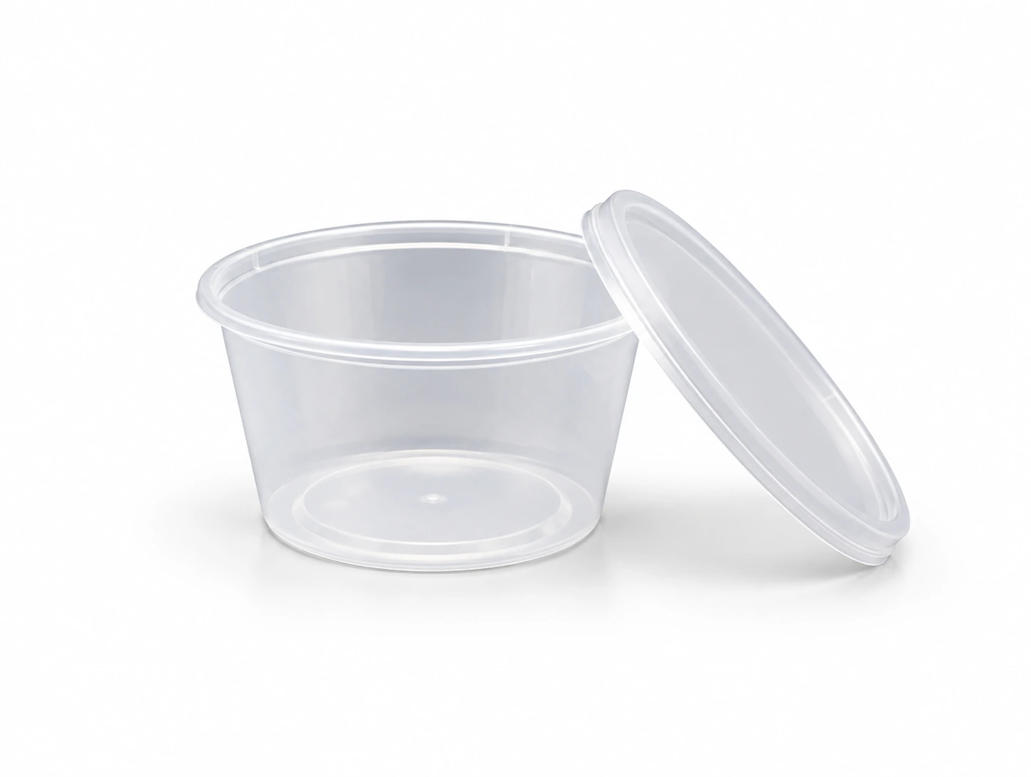 Enjeksiyon Yuvarlak Kap - 100 ml