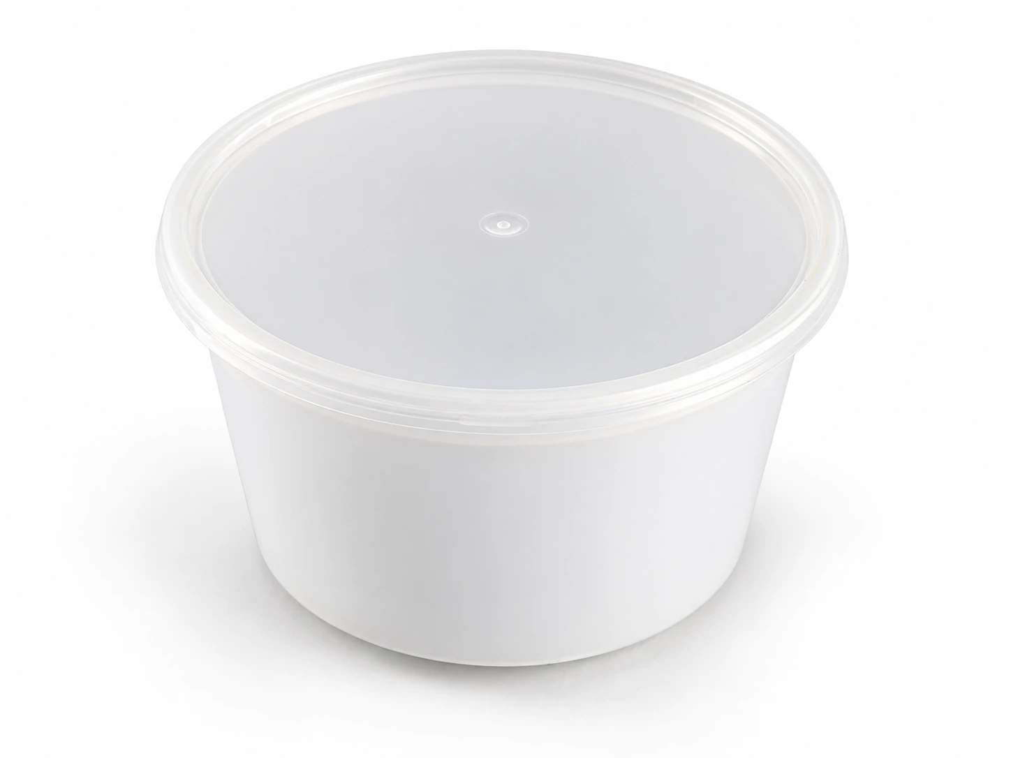 Enjeksiyon Yuvarlak Kap - 500 ml