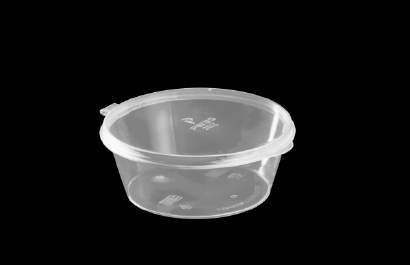 Envase moldeado redondo - 60 ml (02 oz)