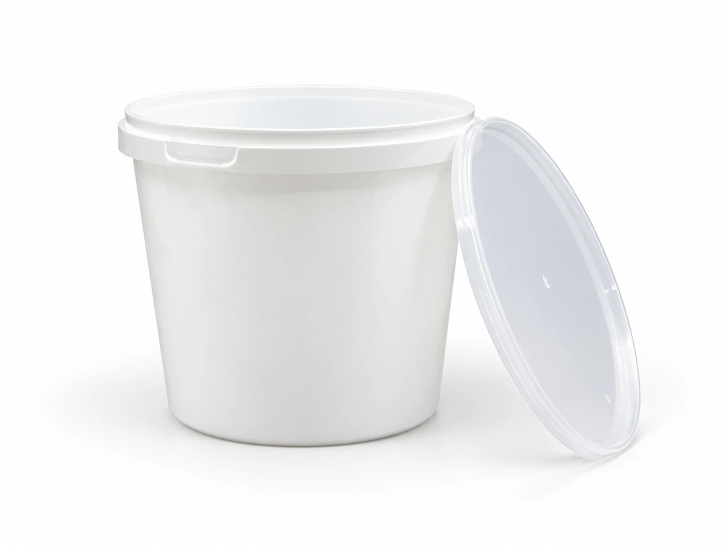 Güvenlik Kilitli Yuvarlak Kap - 2500 ml