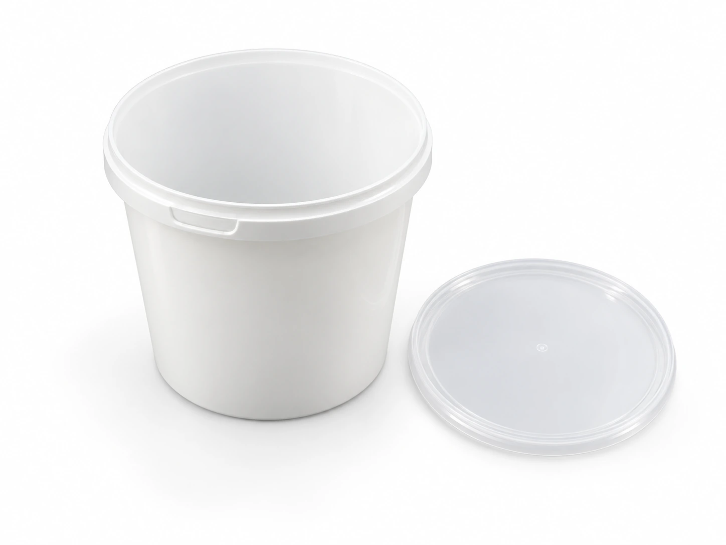 Güvenlik Kilitli Yuvarlak Kap - 2500 ml