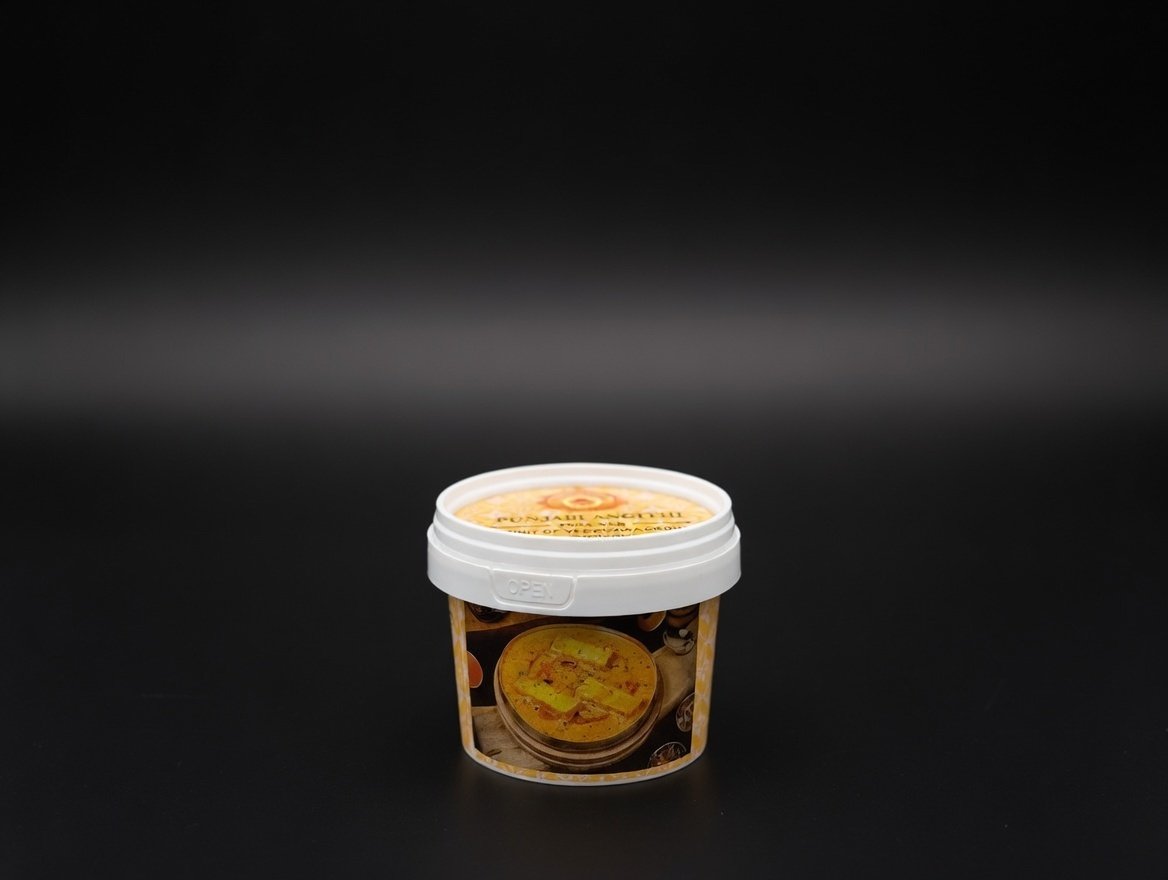 Round IML Container - 100 ML With Lid product photograph