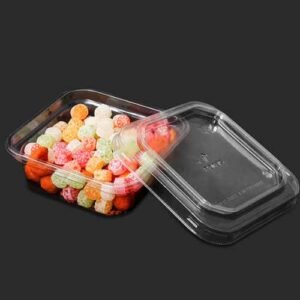 Pet Square Container 250 ml (8oz)