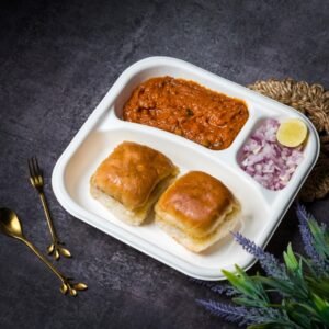 10" Square 3Cp (Pav Bhaji)