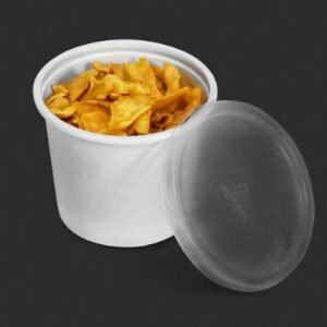 Container 750 ml (Milky/Black)