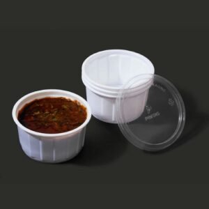 Container 500 ml (Milky/Black)